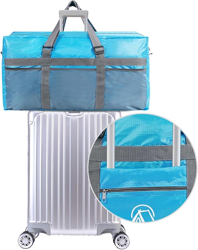 REDCAMP Foldable Travel Bag, Large Sports Bag, 75L/96L/100L, Lightweight Waterproof Tote Bag