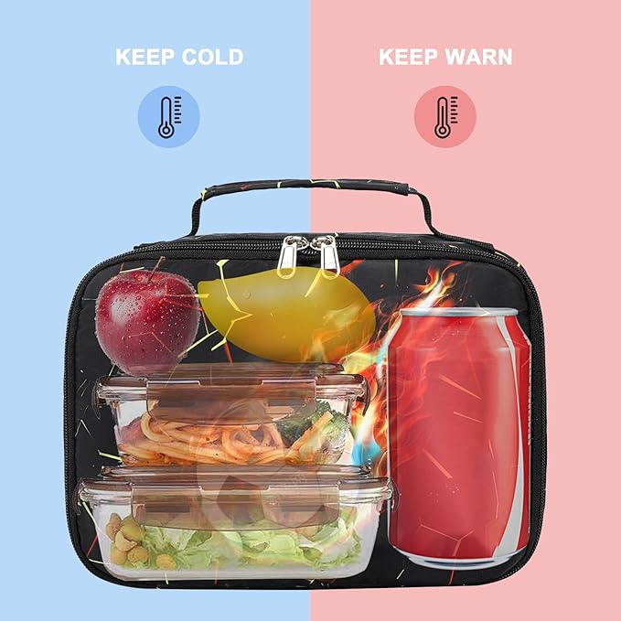 LOIDOU Lunch Box Kids Boys Girls Insulated Lunch Bag Thermal Meal Tote Women Reusable Lunch Pail Bags for School Travel