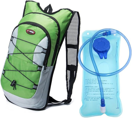 Monvecle Hydration Pack Water Rucksack Backpack Bladder Bag Cycling Bicycle Bike/Hiking Climbing Pouch + 2L Hydration Bladder