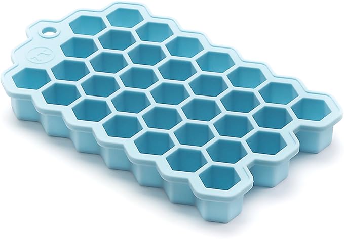 Outset Hex Ice Cube Mold, Silicone, Small
