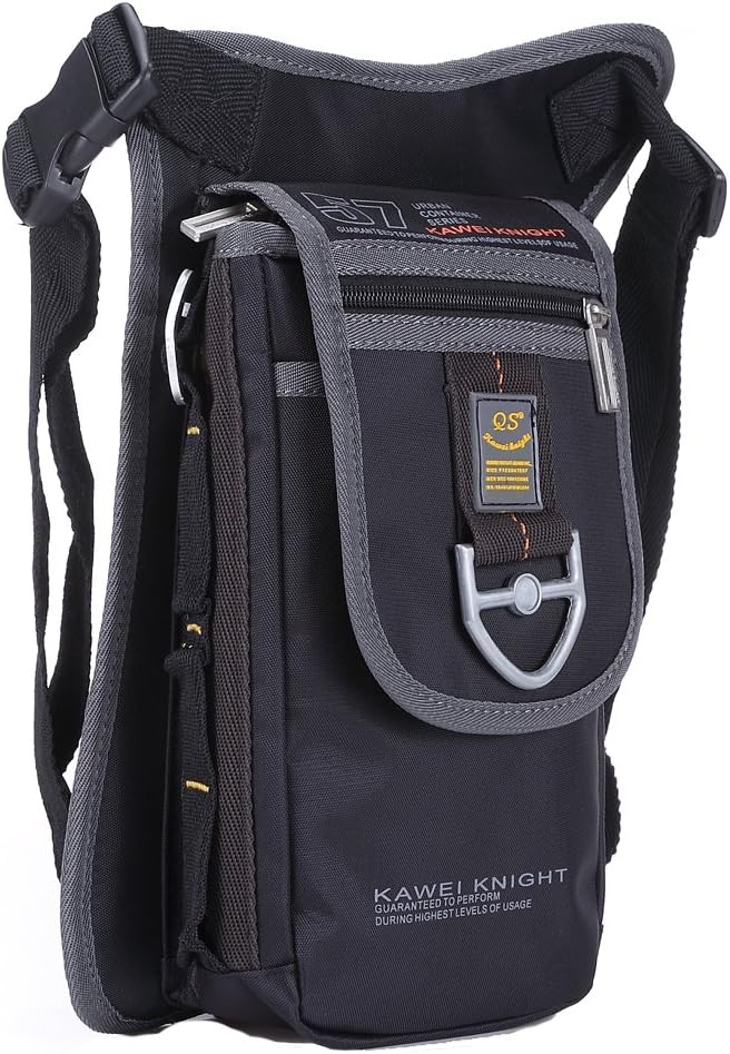 Nylon Tactical Leg Bag Pouch Messenger Waterproof