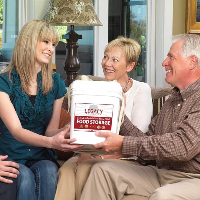Long Term Gluten Free Food Storage Sample Pack: 16 Large Servings - 4 lbs Freeze Dried Meals - Emergency Prepper Supply with 25 Year Shelf Life