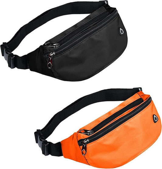 Fanny Pack for Men Women, Waterproof Sports Waist Bag Pack, Belt Bag for Travel Hiking Running