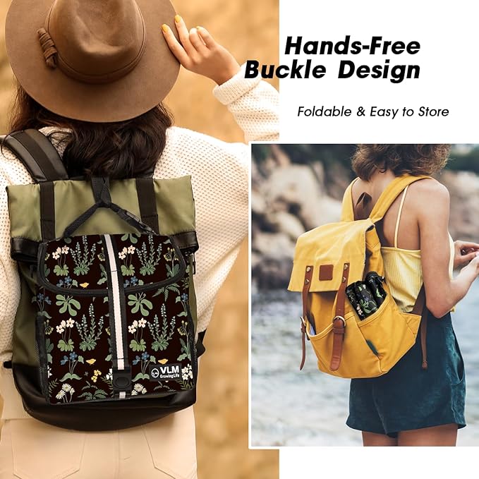 VLM Lunch Box for Women, Insulated Lunch Bag Women with Adjustable Shoulder Strap, Cute Lunch Tote Bag for Work,Picnic,Camping