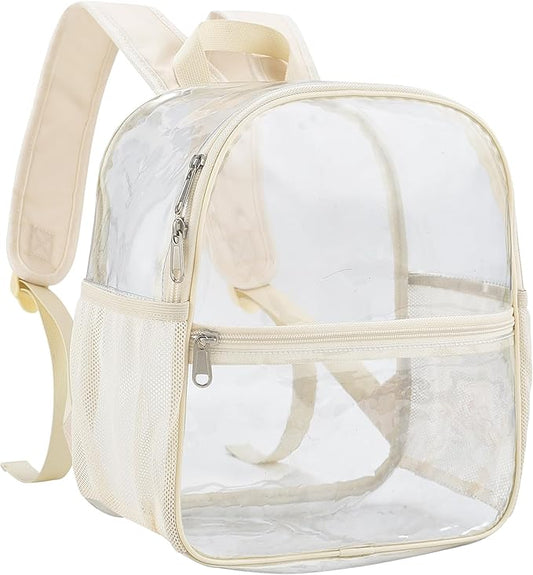 USPECLARE Clear Backpack for Stadium Approved 12×6×12, Water proof Clear Bag for Stadium Events and Concert Work Sport Event