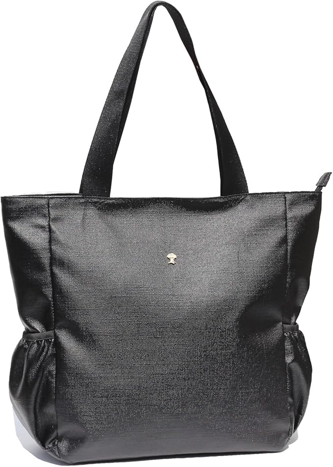 ESVAN Original Floral Water Resistant Large Tote Bag Shoulder Bag for Gym Beach Travel Daily Bags Upgraded