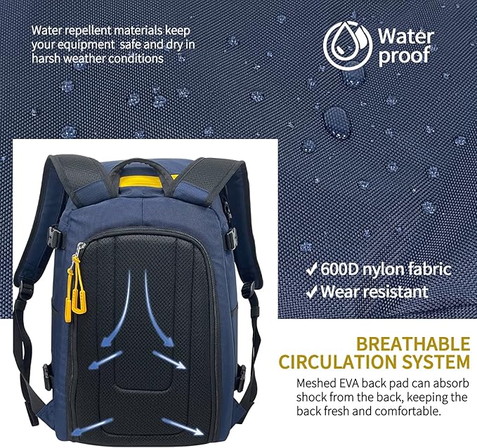 Sutekus Ski Boot Bag Skiing Travel Backpack Snowboard Boots Bag Travel Luggage For Skis, Helmet, Goggles, Gloves, Snowboard & Gear Accessories