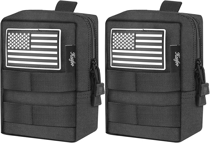 Molle Pouch, Compact Water Resistant Tactical EDC Utility Pouch Tear-Resistant Tactical Organizer Gear Pouch