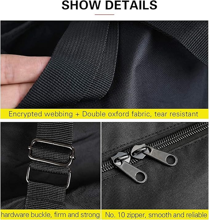 Rhinowalk 20/26inch Folding Bike Bag Waterproof Biycle Travel Case Carrying Case Outdoors Bike Transport Bag for Car Train Air Travel