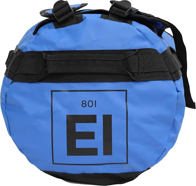 Element Equipment Trailhead Duffel Bag Shoulder Straps Waterproof Imperial Blue Large