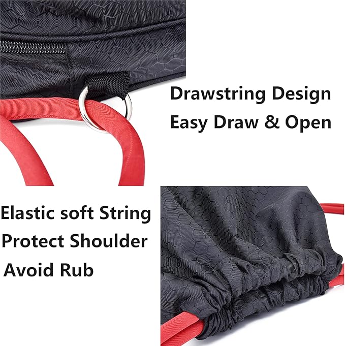 Waterproof Drawstring swim Bag Sackpack Backpack,Dry Wet Depart,Swimming Gym Yoga Sport Shoulder Rucksack Daypacks Casual Bags (GREEN)