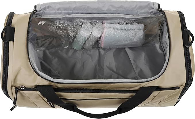 Gym Bag 40L Sports Travel Duffel Bag for Men and Women with Shoes Compartment