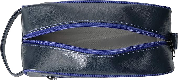 Nautica Men's Top Zip Travel Kit Toiletry Bag Organizer
