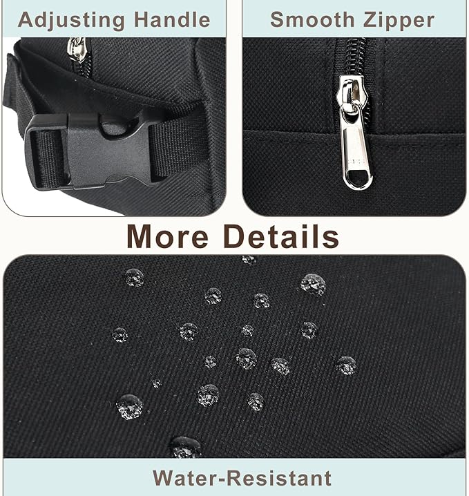 FlowFly Small Insulated Lunch box Portable Soft Bag Mini Cooler Thermal Meal Tote Kit with Buckle for Work, CyanWithBuckle