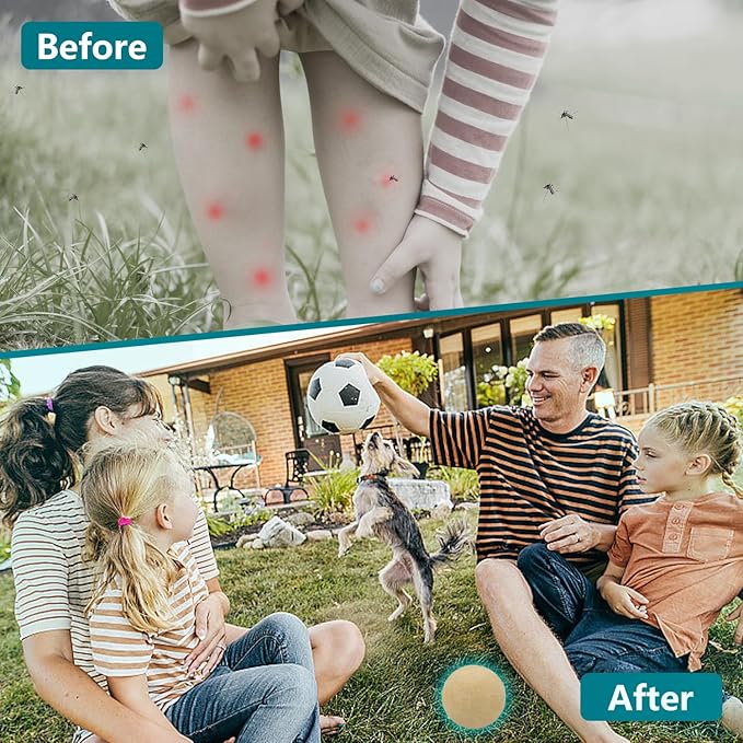 New Mosquito Repellent for Patio - Mosquito Repellent Indoor & Outdoor Protection - Mosquito Deterrent for Yard - Mosquito Control for Rooms, Keep Mosquitos Away for Camping - 8 Balls