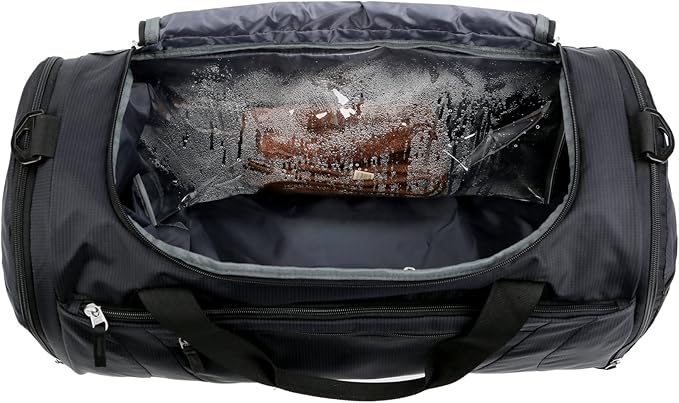 Gym Bag 40L Sports Travel Duffel Bag for Men and Women with Shoes Compartment