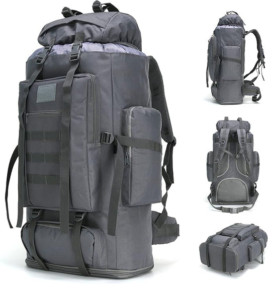 NMJVJL 100L Camping Hiking Military Tactical Backpack Outdoor Climbing Sport Bags for Camping,Backpacking
