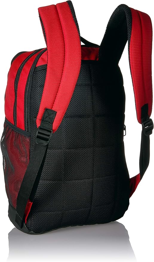 Nike Brasilia Medium Training Backpack, Nike Backpack for Women and Men with Secure Storage & Water Resistant Coating, University Red/Black/White