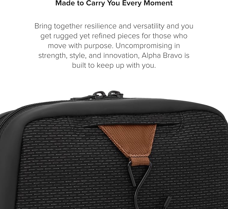 TUMI - Alpha Bravo Response Travel Kit - Hanging Toiletry Kit - Travel Bag - TUMI Tracer - 6.3" X 9.5" X 3.5"