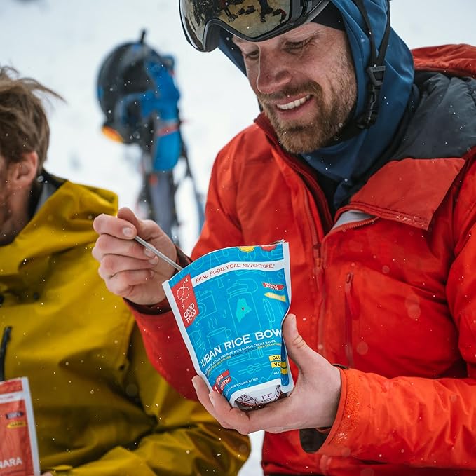GOOD TO-GO Cuban Rice Bowl (Single Serving) |Camping & Backpacking Food | Just Add Water Backpacking Meals | Good To-Go Dehydrated Meals Taste Better Than Freeze Dried Food