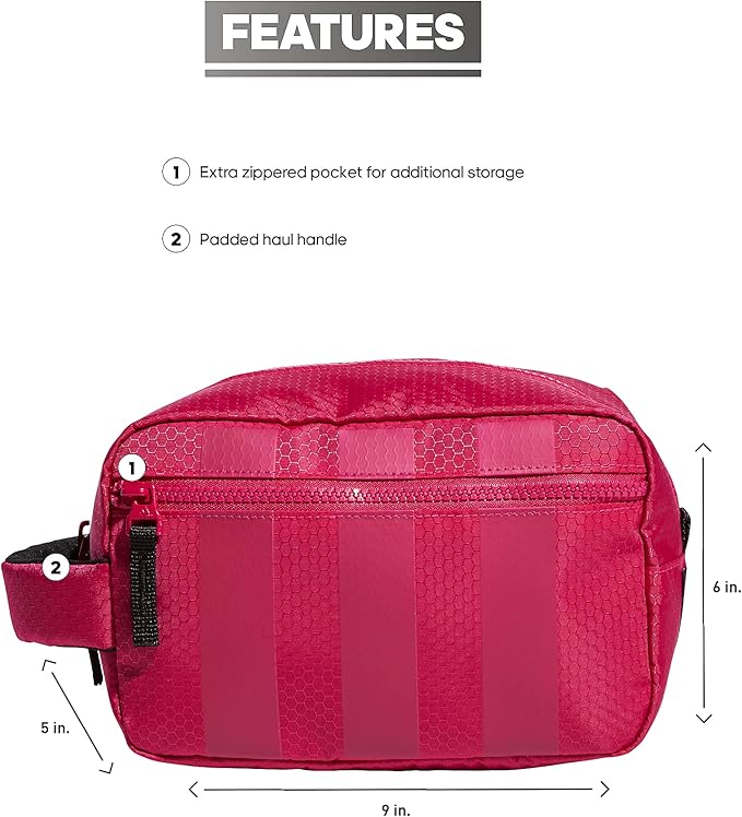 adidas Team Toiletry Kit Travel Shower Bag