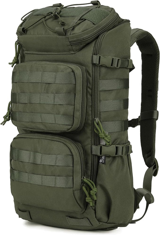 Mardingtop Tactical Backpacks Molle Hiking daypacks for Motorcycle Camping Hiking Military Traveling,25L Backpack