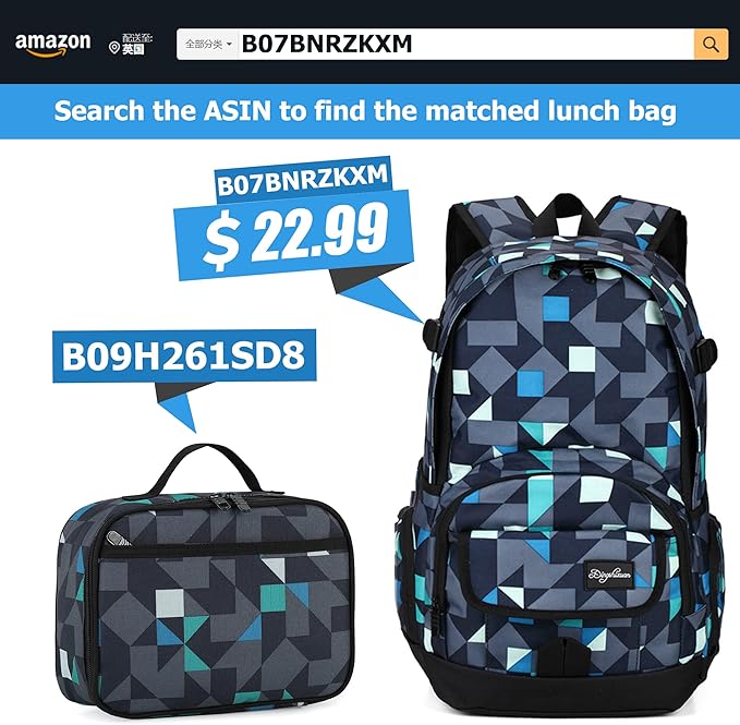 rickyh style Lunch Box with Padded Liner, Spacious Insulated Lunch Bag Durable Thermal Lunch Cooler Pack with Strap for Men Women Boys Girls Adults School Sports Beach Picnic Work Camp,2 Pocket