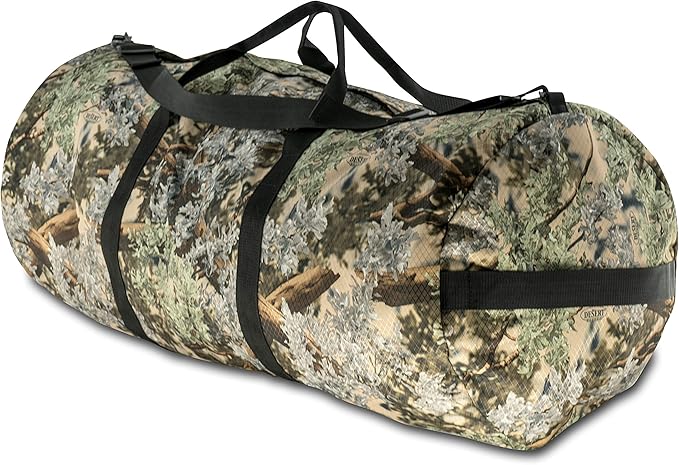 North Star Sports Large Duffle Bag for Travel Heavy Duty Gym Bag | Foldable and Weatherproof Tactical Gear Bags for Tactical Equipment, or as Carry on Travel Duffel Bags