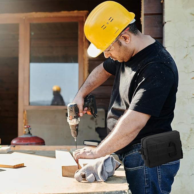 Tactical Molle Pouch Waist Pack Military EDC Pouch Accessories Organizer for Camping Hiking