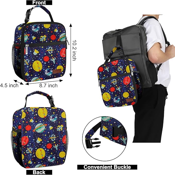 Lunch Box for Men & Women Durable Lunch Bag for Adults Reusable Small Lunchbox Space