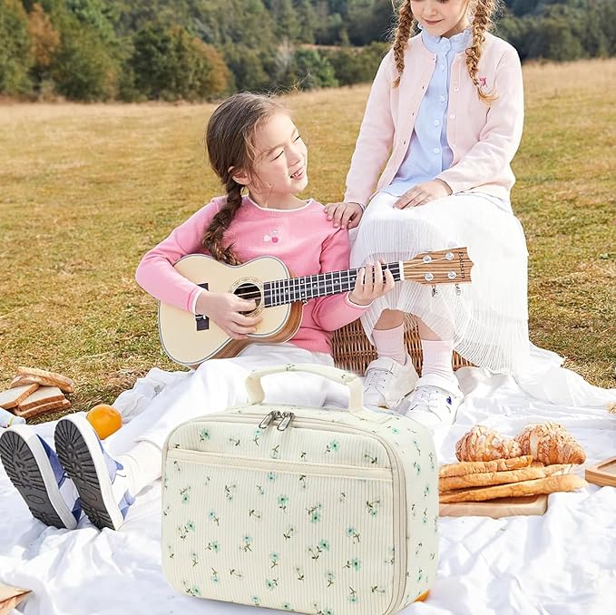 CAMTOP Lunch Box Kids Insulated Lunch Bag Small Cooler Thermal Meal Thermal lunchbox for Girls Boys School Picnics