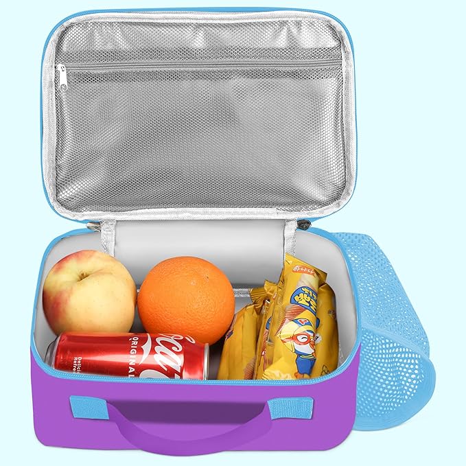 RLGPBON Kids Lunch Bag,Insulated Lunch Box for Girls Boys,Lunch Bag Toddler Teen,School Daycare Cute Travel bags