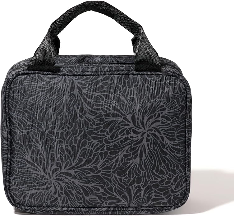 Baggallini Unisex's Hanging Travel Toiletry Kit-Lightweight 6x10 Inch Makeup Bag Toiltery