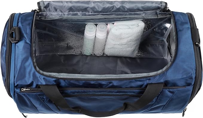 Gym Bag 40L Sports Travel Duffel Bag for Men and Women with Shoes Compartment