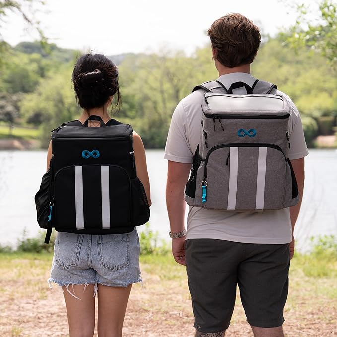 Everlasting Comfort Insulated Cooler Backpack - 54 Can, Leakproof Liner, Waterproof Zipper, Soft Backpack Cooler Bag for Men and Women - Beach, Picnic, Camping, Lunch