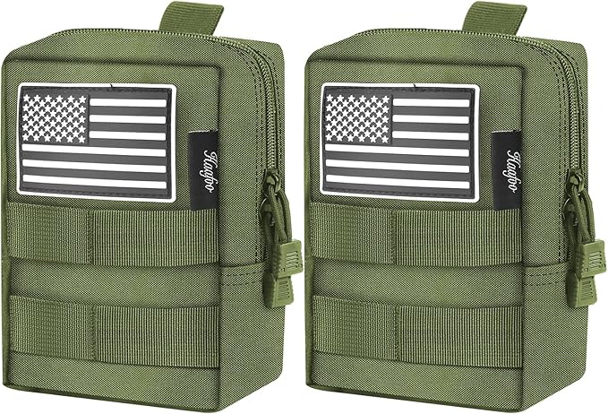 Molle Pouch, Compact Water Resistant Tactical EDC Utility Pouch Tear-Resistant Tactical Organizer Gear Pouch