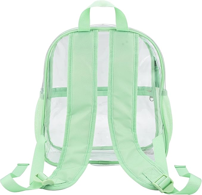 USPECLARE Clear Backpack for Stadium Approved 12×6×12, Water proof Clear Bag for Stadium Events and Concert Work Sport Event