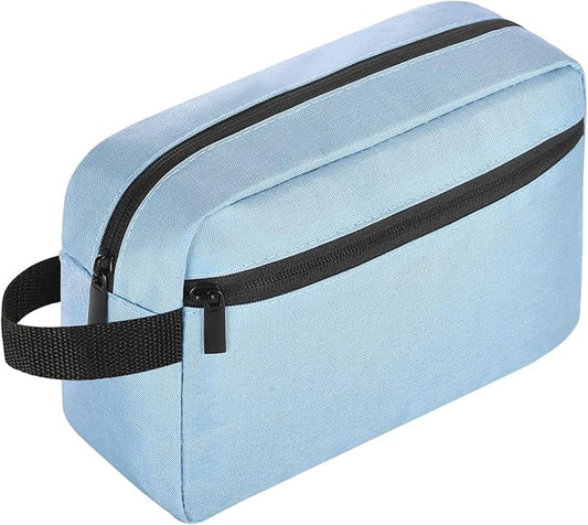 Travel Toiletry bag Toiletry bag for women men Hanging Cosmetic bag Travel accessories for Women Men (Sky blue)