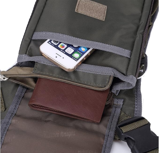 Nylon Tactical Leg Bag Pouch Messenger Waterproof