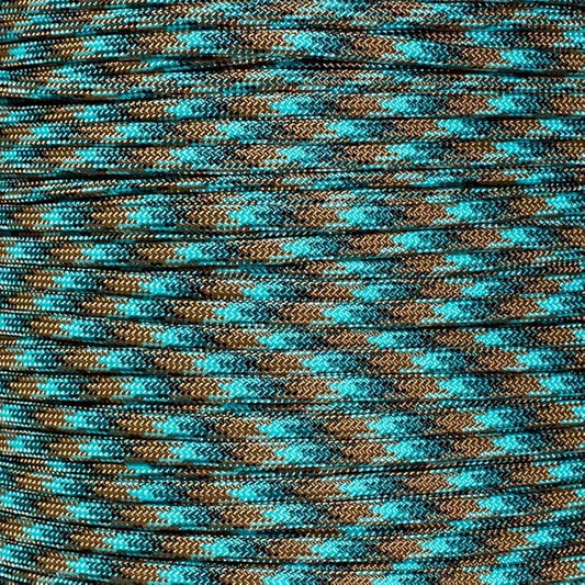 Paracord Planet 550lb Paracord with Line Winder Organizer 100 ft (Undersea)