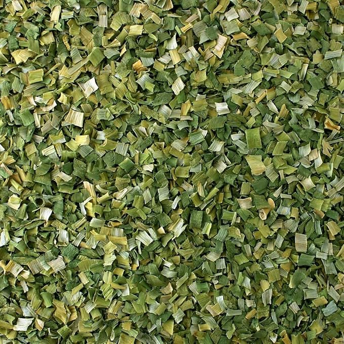 Harmony House Foods Dehydrated Leek Flakes - Air Dried Vegetables for Soup and Cooked Dishes, Great for Camping, Survival, and Backpacking