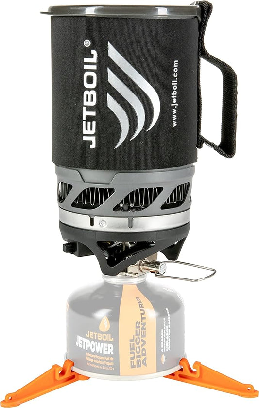 Jetboil MicroMo Lightweight Precision Camping and Backpacking Stove Cooking System with Adjustable Heat Control