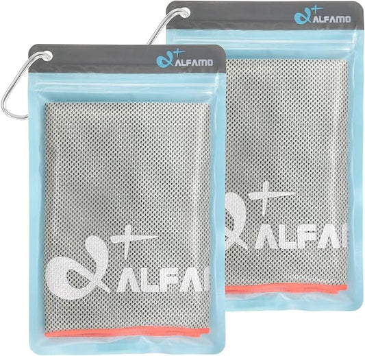 Cooling Towel for Sports, Workout, Fitness, Gym, Yoga, Pilates, Travel, Camping & More