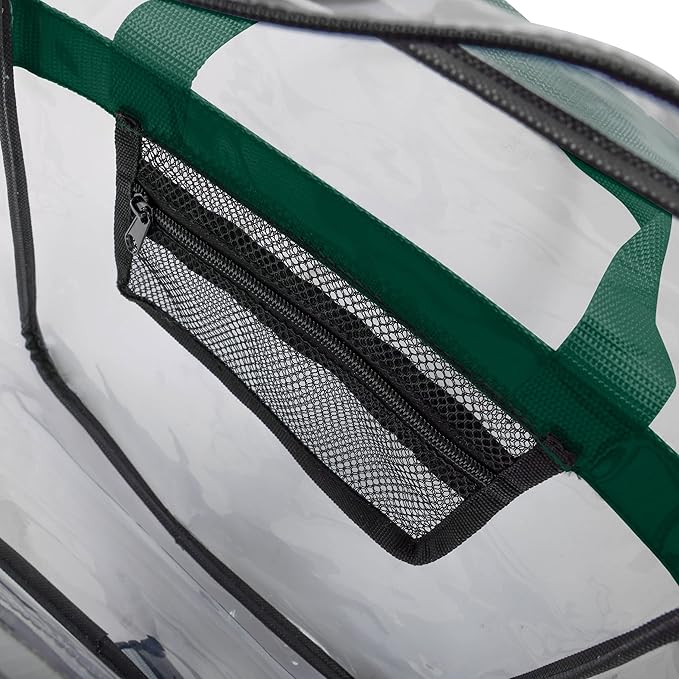 FOCO NFL Team Logo Clear See Through Stadium High End Messenger Bag