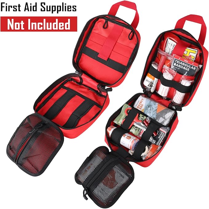 First Aid Bag Empty Medical Ifak Pouch Molle EMT Pouches Rip-Away Tactical Military Trauma Emergency Medic Bag