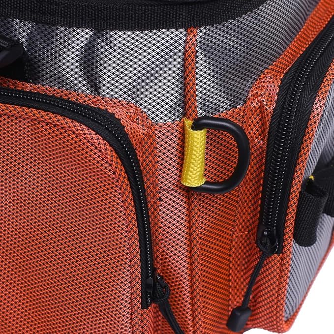Kylebooker Fishing Tackle Bags Soft Side Fishing Tackle Box Storage Bag for Saltwater or Freshwater