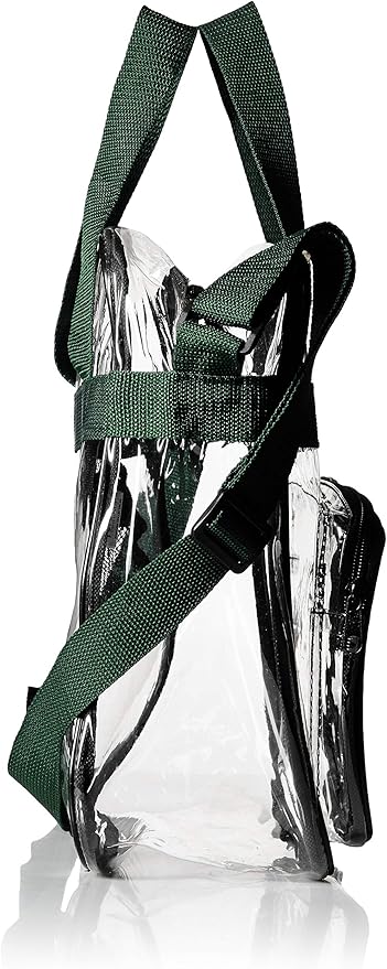 FOCO NFL Team Logo Clear See Through Stadium High End Messenger Bag