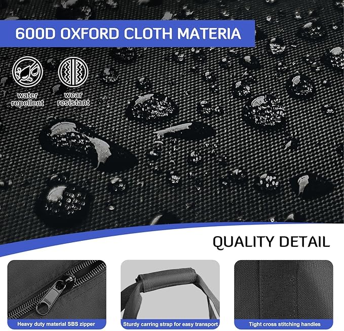 INFANZIA Duffel Travel Sports Equipment Bag, Long Luggage Bag with Upgrade Zipper Water Resistant, Extra Large Foldable Storage Bag for Camping, Tent, Tripod, Fishing(50x13x13 inch,1PCS)