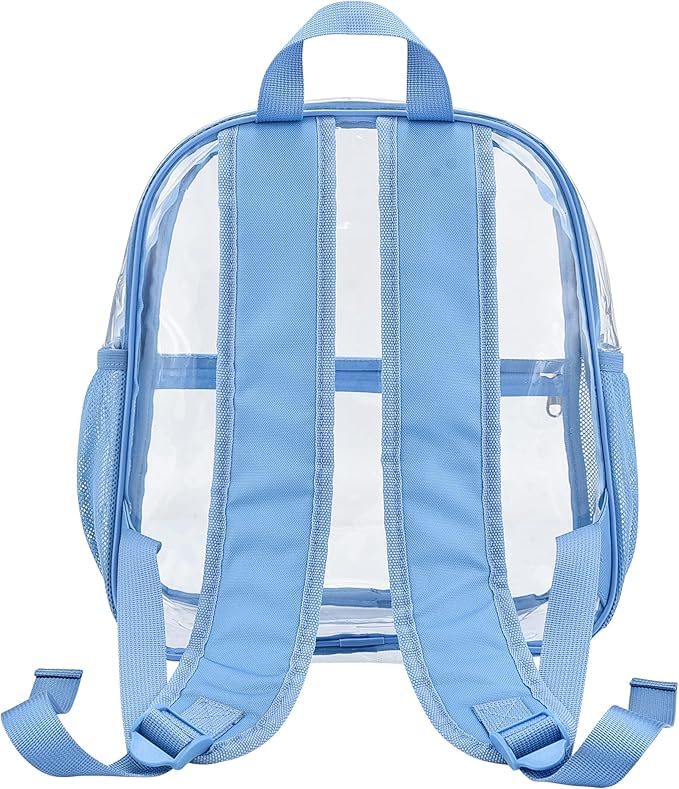 USPECLARE Clear Backpack for Stadium Approved 12×6×12, Water proof Clear Bag for Stadium Events and Concert Work Sport Event