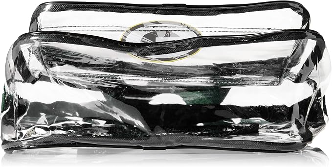 FOCO NFL Team Logo Clear See Through Stadium High End Messenger Bag